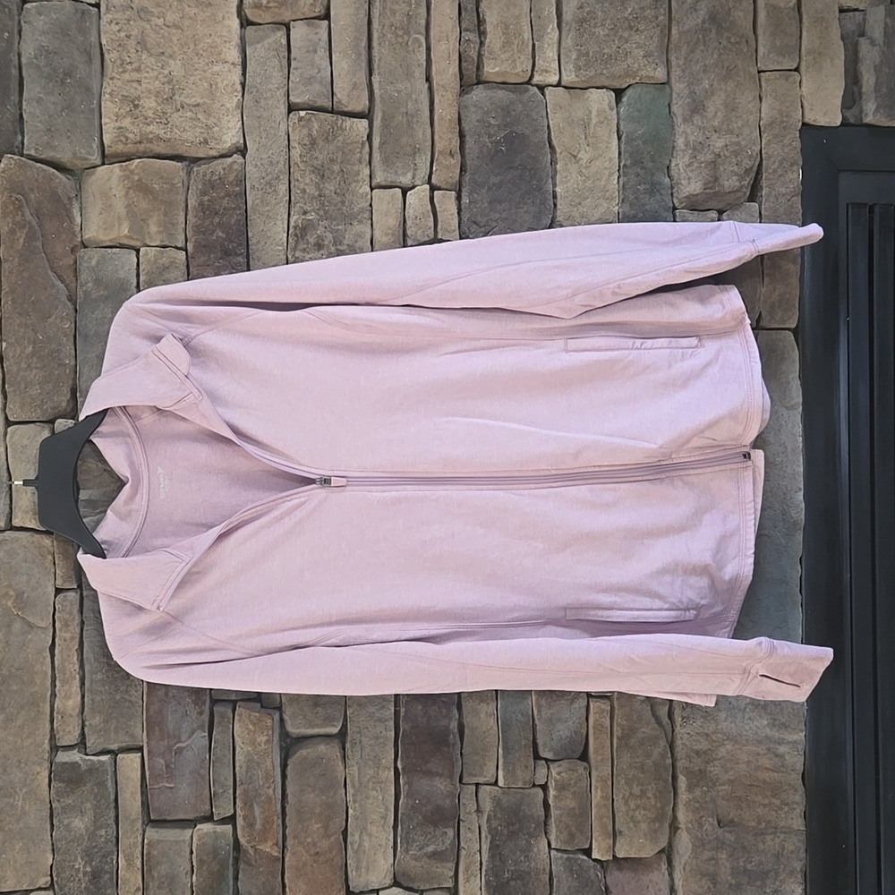 Zip Up Jacket in Purple